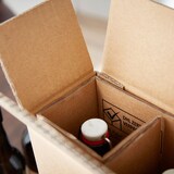 thumbnail of BB-Verpackungen 10 x Bierflaschenversandkarton für 3 Flaschen (255 x 88 x 288 mm) PTZ-Zulassung für DHL