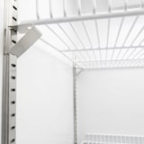 thumbnail of Romux® Glastürkühlschrank MC 450 Liter 1 Tür Belüftet Schwarz | Professioneller Getränkekühlschrank mit Glastür & LED