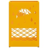 thumbnail of vidaXL Sonnenschirmhalter mit Speicher Senfgelb 28 x 12 x 41 cm Metall
