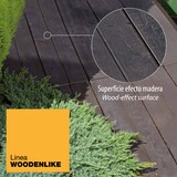 thumbnail of ArtPlast - Abschluss für braune Holzoptik, 58x5,6x2,5 cm; männlicher Abschluss (einzelnes Stück)