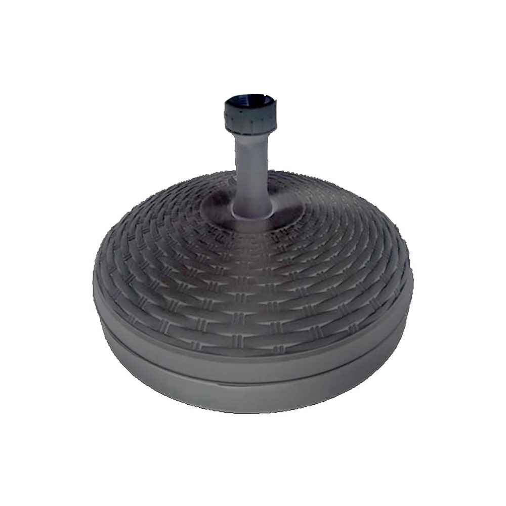 Pied de parasol 20 litres noir Ø 46X15Cm Ipae Pro Garden