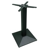 thumbnail of Base de mesa piramidal cm.41x41 Tubular cm.8x8 Altura cm.75 Hierro Negro