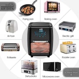thumbnail of Starlyf Air Oven XXL, Heißluftfritteuse 1700 Watt, 12 Liter, Fritteuse mit 10 Programmen, Rotisserie Funktion, Drehspieß