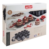 thumbnail of Plaque pâtisserie 12 mini moules ronds amovibles Zenker Black Metallic