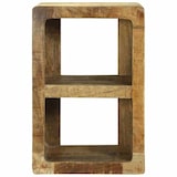 thumbnail of Helloshop26 - Meuble TV rectangulaire moderne rangement 36 x 30 x 54 cm en bois de manguier massif marron 02_0058081