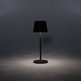 thumbnail of FORLIGHT TRETA CLASSIC Lámpara de mesa LED. Inalámbrica, portátil y recargable. IP54 Interior y exterior.Carga USB. Regulable.Color Negro