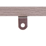 thumbnail of Scaffale da parete 3 ripiani portaoggetti lavatrice bagno HWC-K82 155x64x25cm ferro verniciato legno grigio marrone