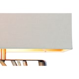 thumbnail of SalesFever lámpara de pie | marco madera flotante / pantalla lino | An 40 x Pr 20 x Al 165 cm | natural - beige