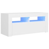 thumbnail of vidaXL TV-Schrank mit LED-Leuchten Weiß 90x35x40 cm
