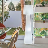 thumbnail of Lumisky Lampadaire d'extérieur filaire LADY E27 H110cm Polyéthylène Blanc