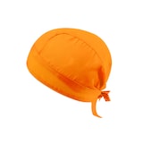 thumbnail of Orangefarbene Bandana mit verstellbaren Bändern