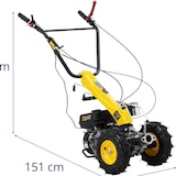 thumbnail of hillvert Einachsschlepper - 196 cm³, EURO V 6,5 PS - 1 Vorwärtsgang - 1 Rückwärtsgang