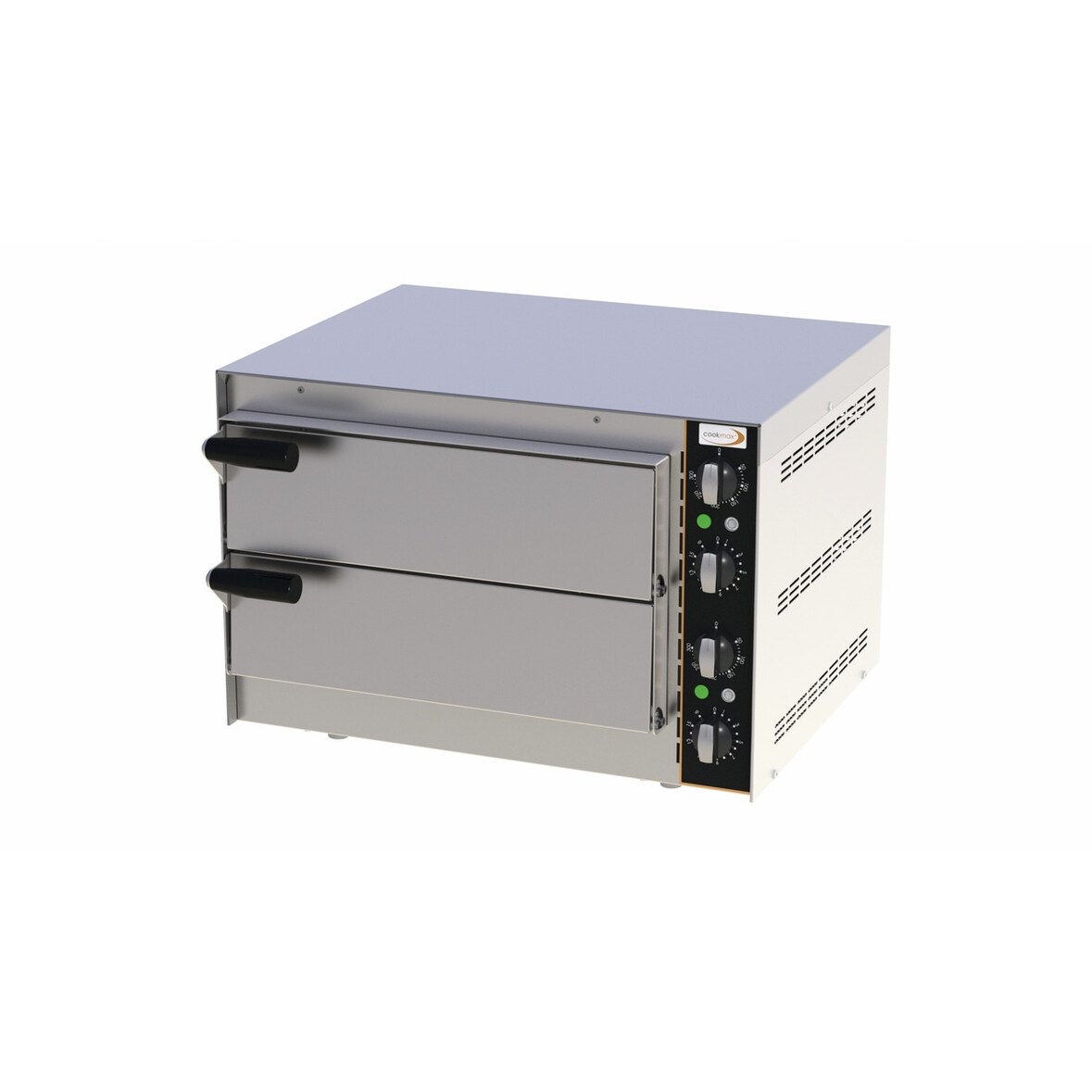 Mini-Pizzaofen 2 Backkammern für