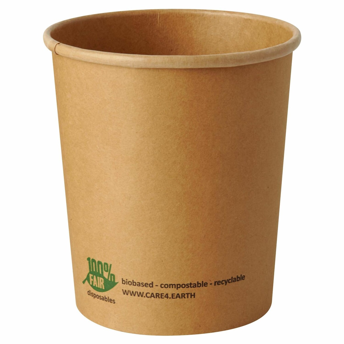 25x PAPSTAR Bio-Suppenbecher Pappe rund 940 ml braun biologisch abbaubar