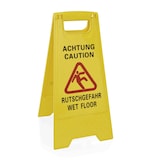 thumbnail of WAS Germany - Aufsteller Achtung Rutschgefahr, 42 x 30 x 60 cm, Kunststoff gelb