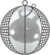 thumbnail of Spiegelkugel 100cm silber Safety Discokugel Mirrorball Party Disko