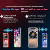 thumbnail of Mini Téléphone Portable 1 Pouce Bluetooth Dual SIM MP3 Faible Radiation 2G Noir YONIS