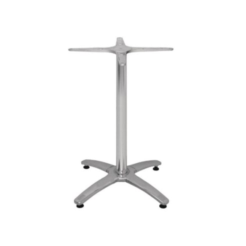 Bolero tafelonderstel met aluminium voet 68 cm hoog