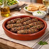thumbnail of 6er Set Airfryer Tonschalen rund Ø20cm 700ml Cazuela Tapas Fingerfood Antipasti