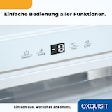 thumbnail of Exquisit Unterbau Gefrierschrank UGS105-FE-010E | Nutzinhalt: 101 L | Alarm-Funktion | 4-Sterne-Gefrieren | Festtürmontage | Unterbaugerät