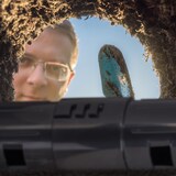 thumbnail of Relaxdays Maulwurffalle Lebendfalle, 2-teilig, Länge verstellbar, Kontrollöffnungen, Tierfreundlich, Kunststoff, Schwarz