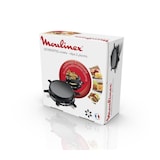 thumbnail of Moulinex Re151812  Appareil A Raclette Multifonctions  Plancha Et Crepes 6 Personnes Noir