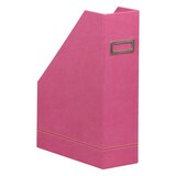 thumbnail of Rhodiarama Stehsammler aus Kunstleder, 10x25x31cm - Fuchsia 194551C