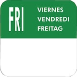 thumbnail of Vogue weekset verwijderbare dagstickers (7000 stuks)