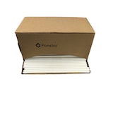 thumbnail of Pomebio Papieren Rietjes - Wit - 6x195 mm - Dispenserbox  500 stuks