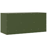 thumbnail of vidaXL TV-Schrank Olivgrün 99x39x44 cm Stahl