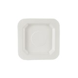 thumbnail of PAPSTAR 50 Fingerfood - Teller, Zuckerrohr "pure" eckig 13 cm x 13 cm weiss