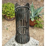 thumbnail of DanDiBo Feuersäule Garten Albero Feuerkorb Feuerschale 60 cm Metall Feuerstelle Säule