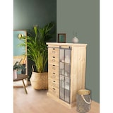 thumbnail of Mobile in legno con 6 cassetti 4 ripiani e anta scorrevole TIBERIUS