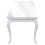 thumbnail of Table à manger 179x89x81 cm Blanc brillant Modèle Zenith Bois Plus