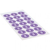 thumbnail of Dreifke® Prüfplakette 2028, violett, Folie, ablösbar, Ø 25mm, 21 Stk.
