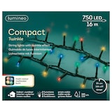 thumbnail of GUIRLANDA DE LED COMPACTA PISCANDO EXTERIOR MULTICOLOR 750 LEDS CABO VERDE 21M