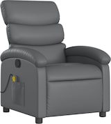thumbnail of vidaXL Massagesessel Relaxsessel Grau Kunstleder