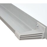 thumbnail of Whiteboard HWC-C85b, met uitschuifbaar bord Magneetbord Memobord Prikbord, mobiel oprolbaar incl. accessoires, 167x186cm