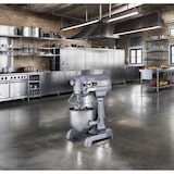 thumbnail of METRO PROFESSIONAL Batteur-mélangeur planétaire GPM1010, fonte d'aluminium / acier inoxydable, 46 x 39 x 61 cm, 10 L, 3 vitesses, 550W-230V, argenté