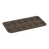 thumbnail of Plaque de 12 madeleines -  Marron Rectangulaire Acier Gobel 40.00x20.00 cm