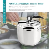 thumbnail of Inoxpran Pentola A Pressione Acciaio Inox, Acciaio, Litri 7