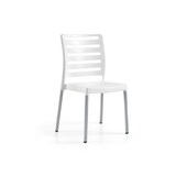 thumbnail of Cadeira Diva, Perna Alumínio, Pack 30 Unid. - Branco