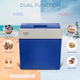 thumbnail of Briebe Geleira Eléctrica 28L, Refrigerador Eléctrico Portátil, Campismo Viagens 12V / 220 - 240V, Refrigeração e Aquecimento, CF1153BLU, Azul, 55W