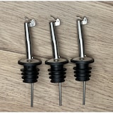 thumbnail of Versatore per bottiglie in acciaio inox con tappo - set da 5