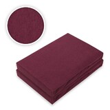 thumbnail of Jersey Spannbettlaken Doppelpack 90 - 100 x 200 cm Bordeaux