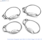 thumbnail of Sicherungsseil 600x4mm 10er Set Fangseil Safety bis 10kg