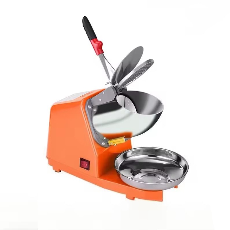 Triturador de Gelo Elétrico em aço inoxidável - Laranja