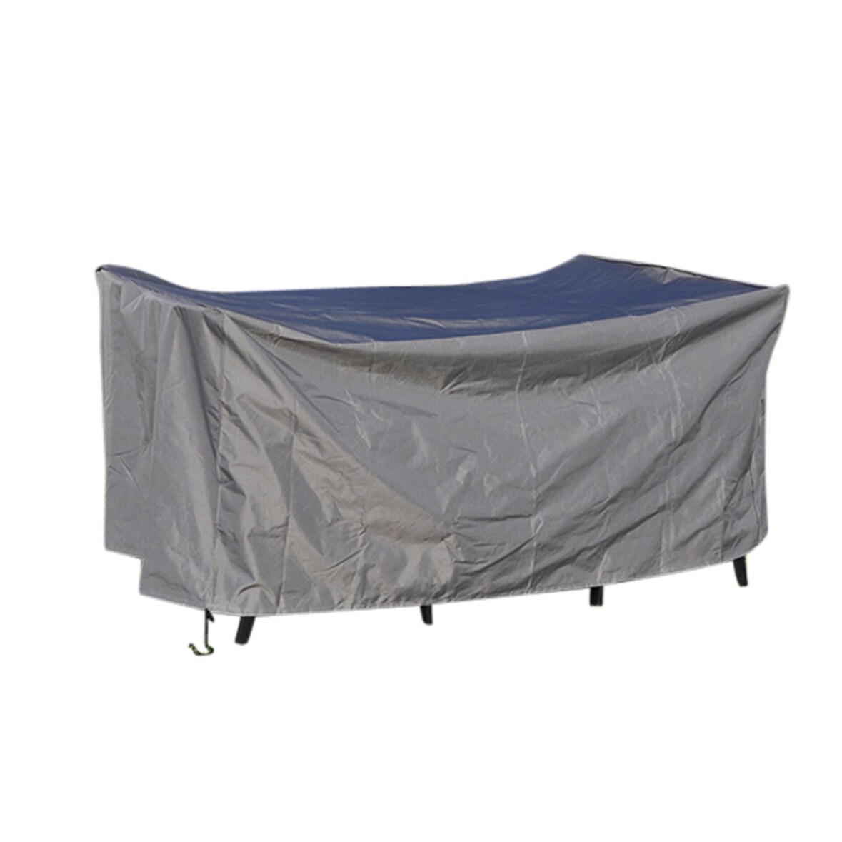 Schutzhülle Abdeckung für Sitzgruppen 185x125x85cm eckig anthrazit 61048