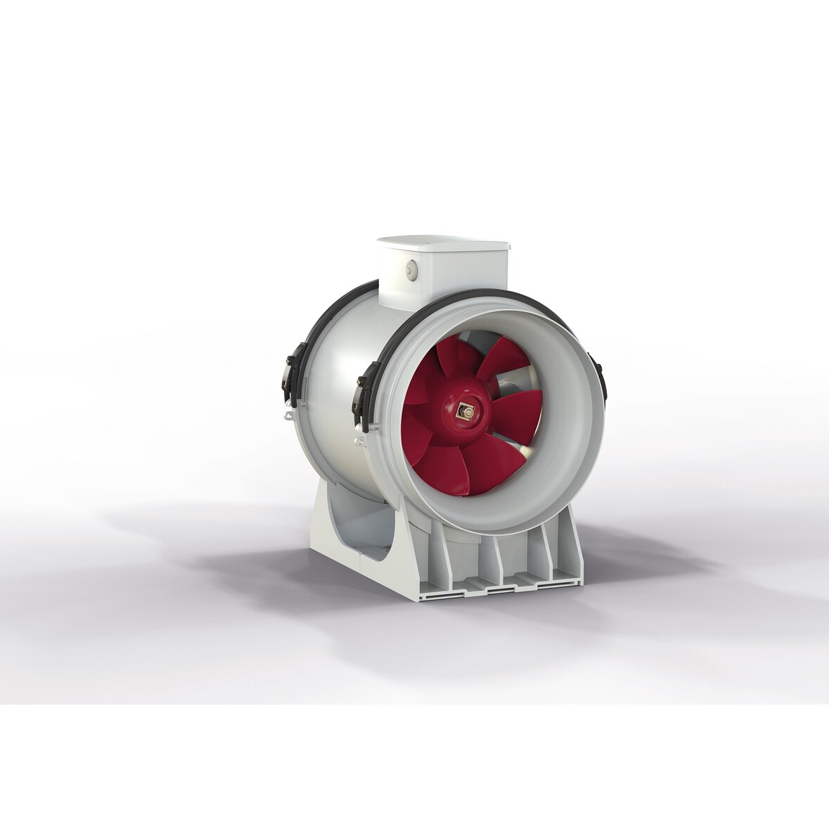 Rohrlüfter Lineo 200 Q Luftleistung bis 950 m³/h Grau / Silber / Titan 75