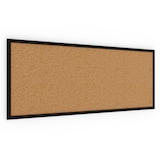 thumbnail of ALLboards Tableau en liège 100×40 cm cadre en bois laqué NOIR